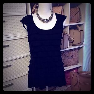 Black AB Studio Blouse Size Small